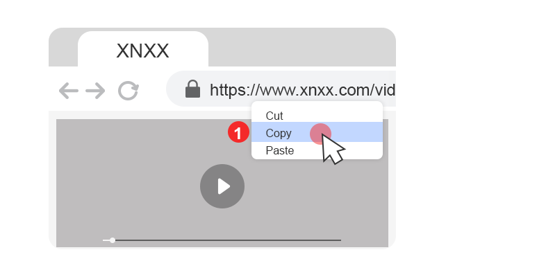 copy xnxx video url
